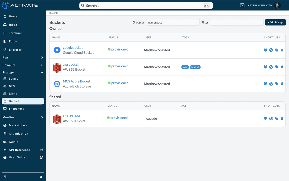 Cloud Buckets as Filesystems Screenshot