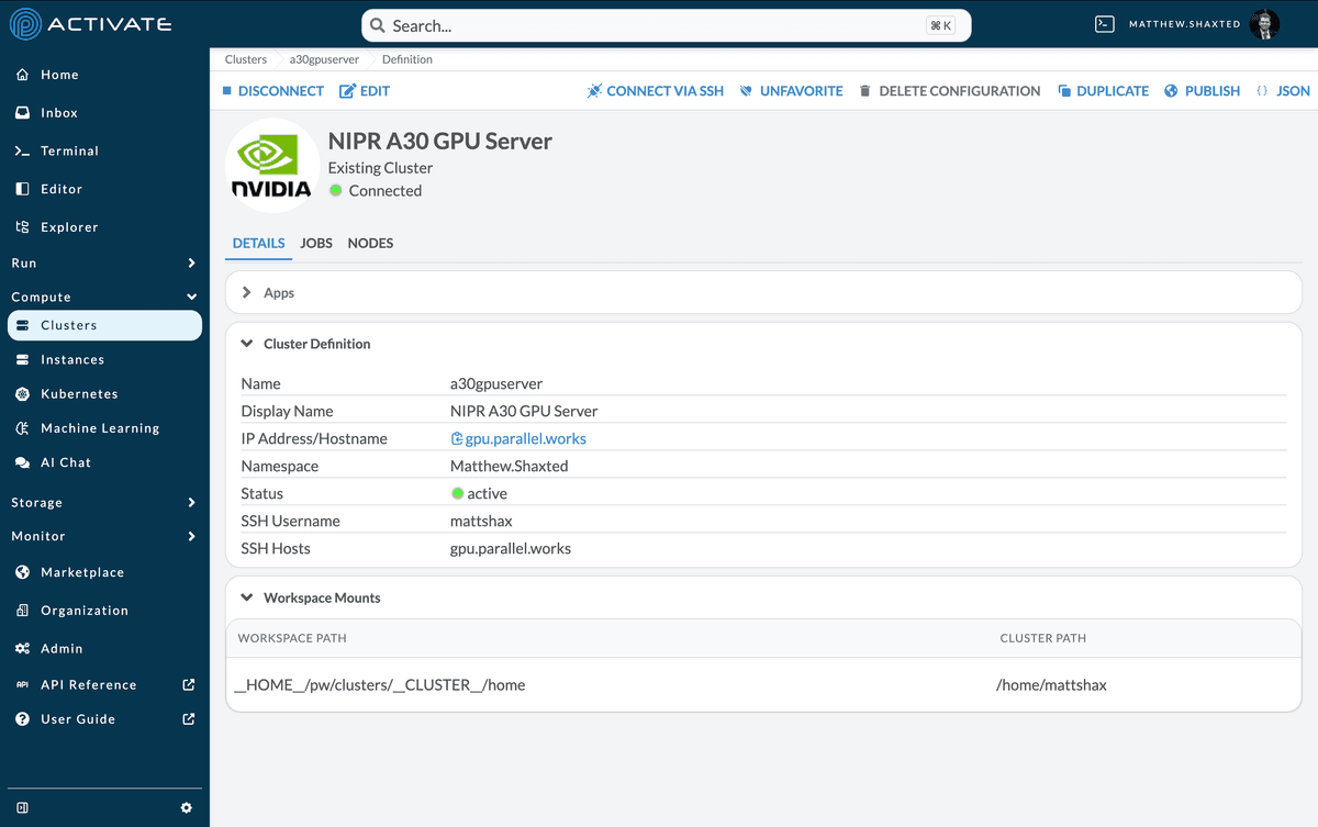 Native Scheduler Support Screenshot