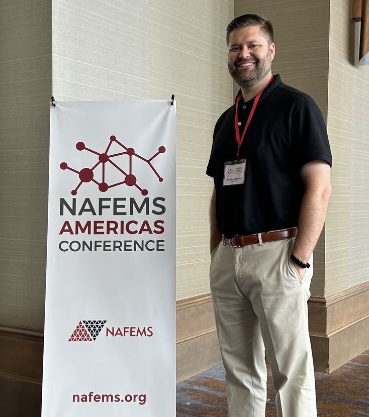 Brad at the 2024 NAFEMS Americas Conference.