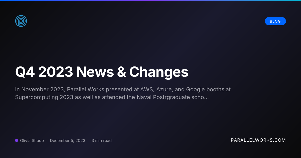 Q4 2023 News & Changes | Blog