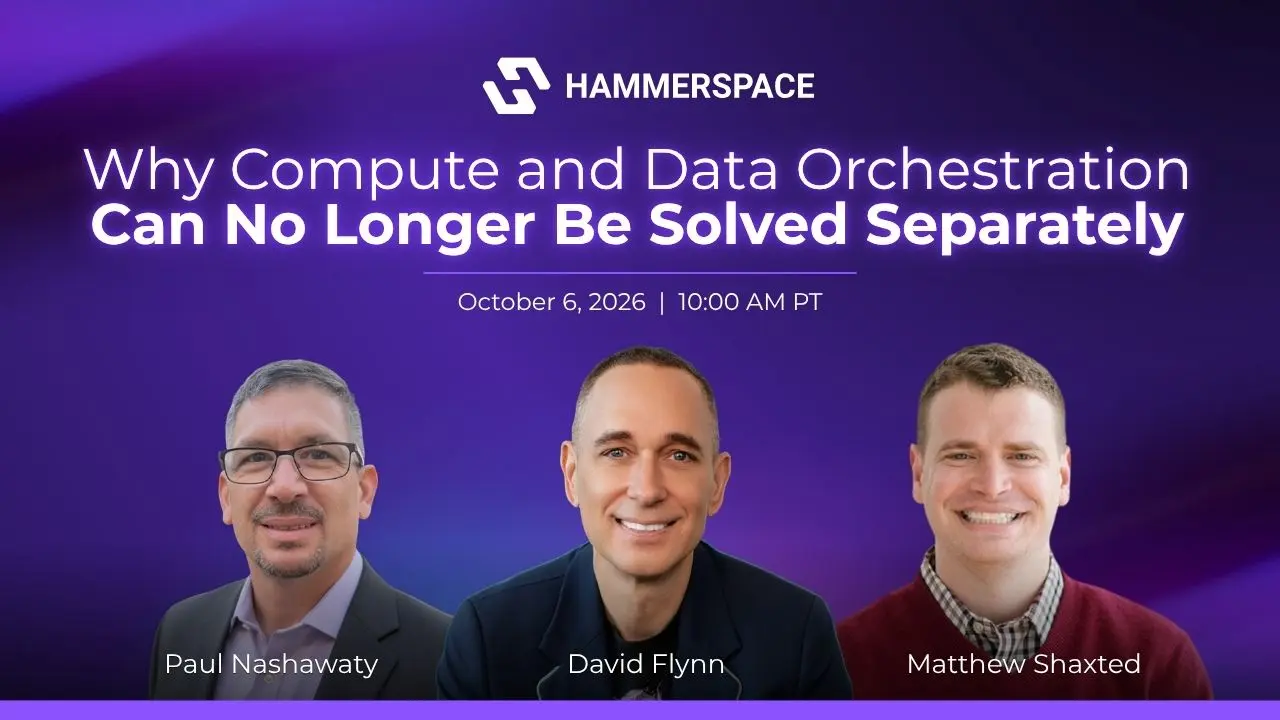 Webinar: Why Compute and Data Orchestration Can No Longer Be Solved Separately