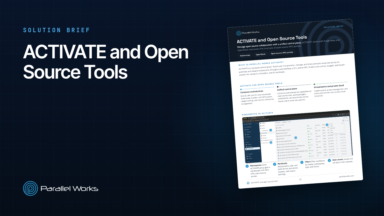 ACTIVATE and Open Source Tools