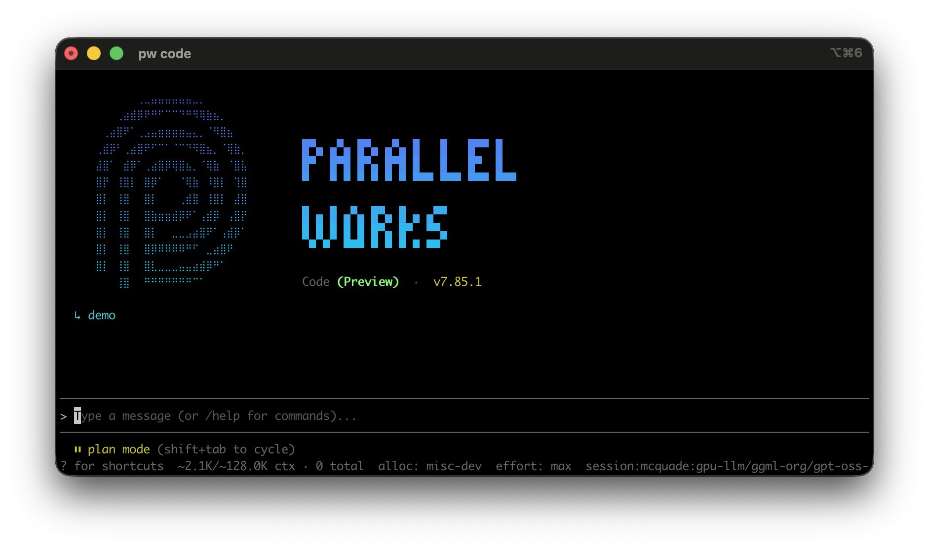 Terminal-Native for Developers Screenshot